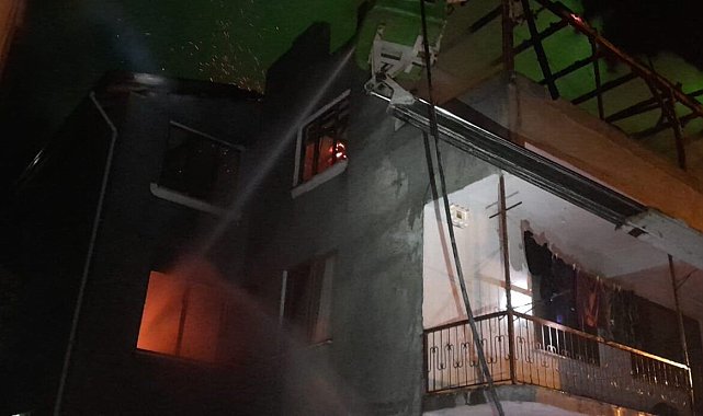 Taşova'da çıkan yangın söndürüldü