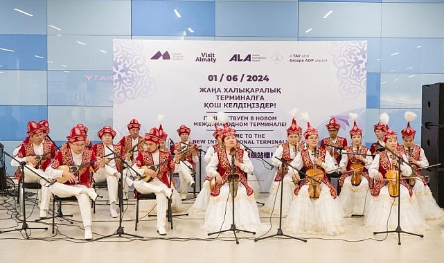 TAV Almatı'da yeni terminali açtı