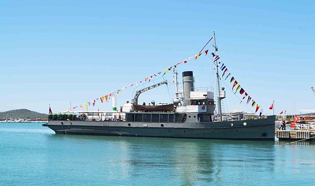 TCG Nusret Gemisi Ayvalık'ta
