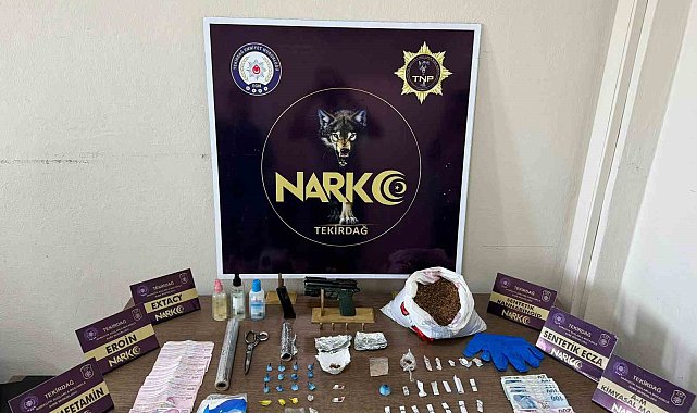 Tekirdağ&#039;da uyuşturucu operasyonu