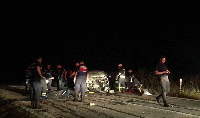 Tekirdağ'da zincirleme kaza: 3 ölü, 4 yaralı