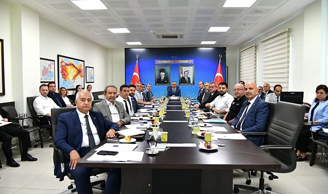 Tekirdağ'ın içme suyu kalitesi ve şebeke kayıtları görüşüldü