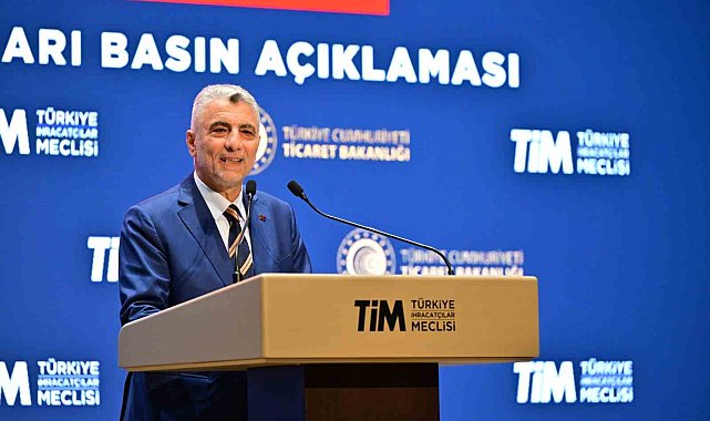 Ticaret Bakanı Ömer Bolat, mayıs ayı ihracat rakamlarını açıkladı