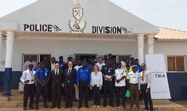 TİKA, Banjul Uluslararası Havaalanı polis birimini yeniledi