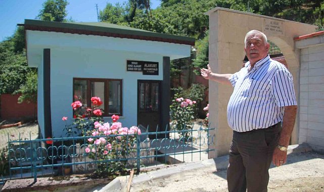 Türbe gibi aile kabristanlığı