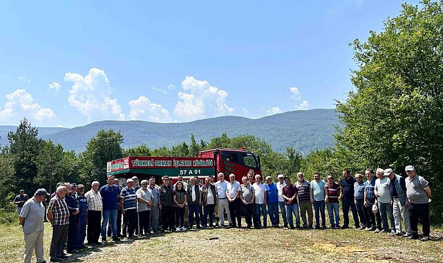 Türkeli'de vatandaşlara yangın eğitimleri