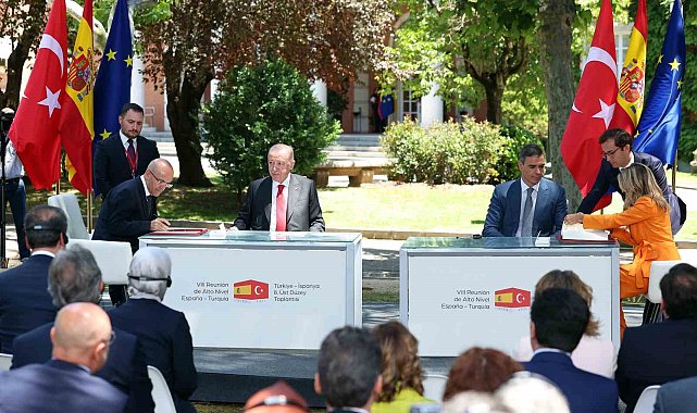 Türkiye ile İspanya arasında 11 anlaşma imzalandı