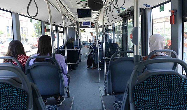 Ücretsiz toplu taşımaya 210 bin biniş
