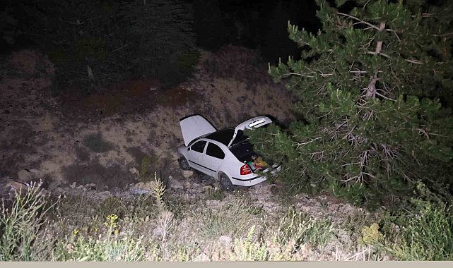 Uçurumdan araçla uçtu, "Buradan olduğu gibi indim" dedi