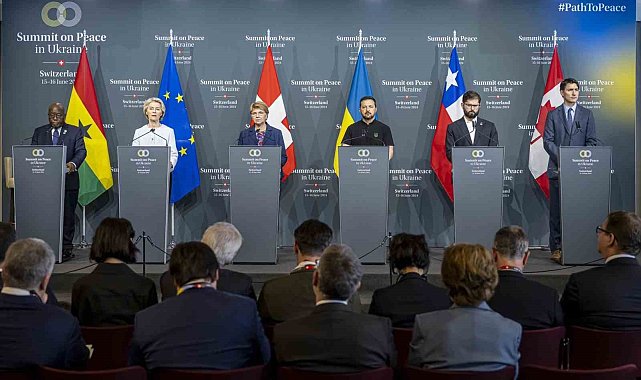 Ukrayna Barış Konferansı ortak bildirisi açıklandı