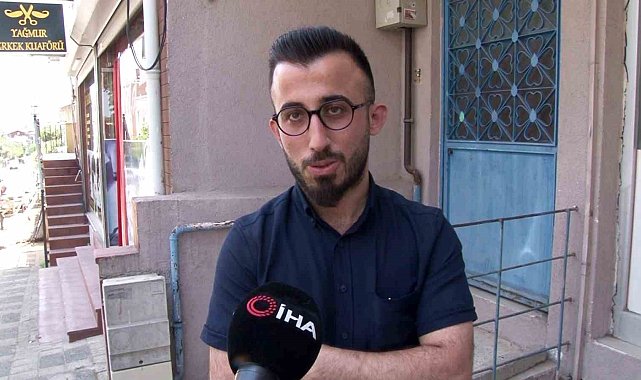 Ümraniye'de sevdiği kız ile evlenebilmek için lokum dağıtarak dua istedi
