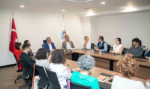 UNDP proje ekibi Mersin'de