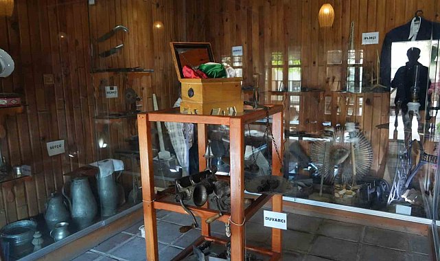 Unutulmaya yüz tutmuş meslekler bu odada yaşatılıyor