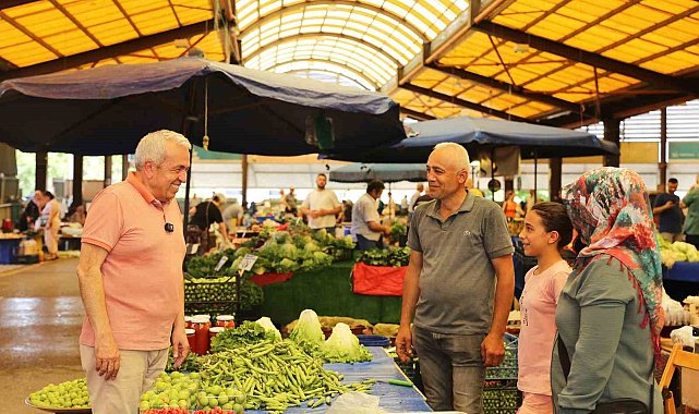 Üretici pazarlarıyla hem çiftçi hem Nilüferli kazanıyor