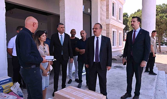 Vali Canbolat, Karpuzlu'daki çalışmaları yerinde inceledi