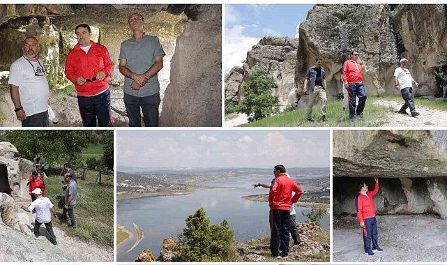 Vali Işın, Kütahya Frig Vadisi'nde incelemelerde bulundu