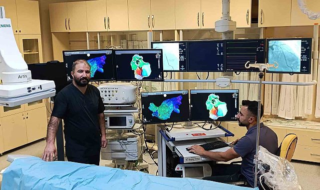 Van'da kalp çarpıntısı ilk kez 'üç boyutlu haritalama' ile tedavi edildi