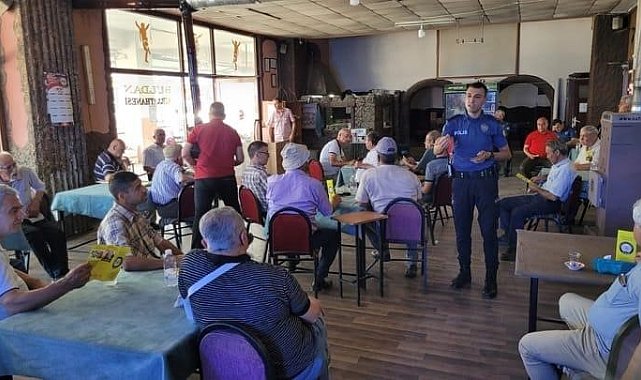 Vatandaş dolandırıcılık olaylarına karşı bilgilendirildi