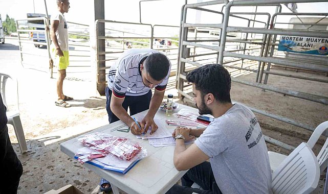 Vatandaşlar, mobil kesim üniteleri ve mezbahalardan ücretsiz faydalandı