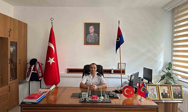 Vezirköprü İlçe Jandarma Komutanı Çetinkaya'nın tayini çıktı