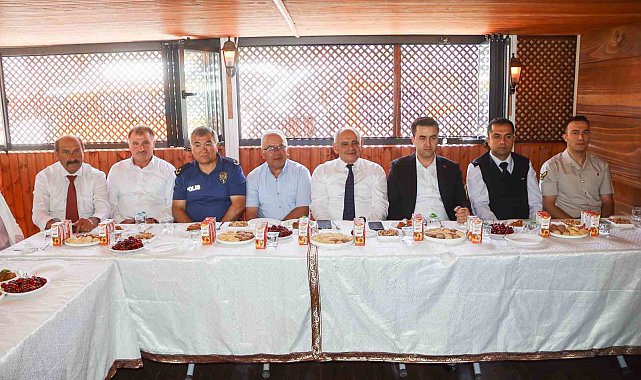 Yahyalı'da bayramlaşma töreni yapıldı