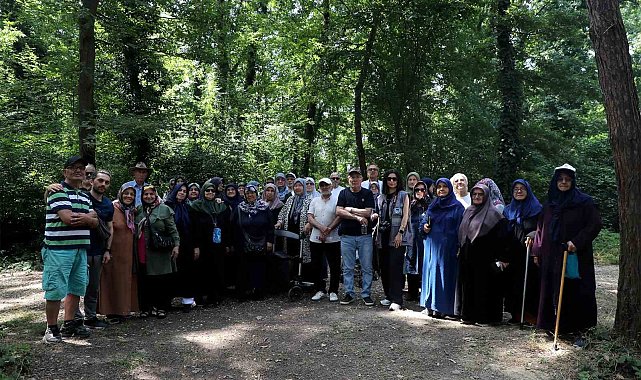 Yaşlılar YADEM'le yeşilin tonları arasında gezintiye çıktı