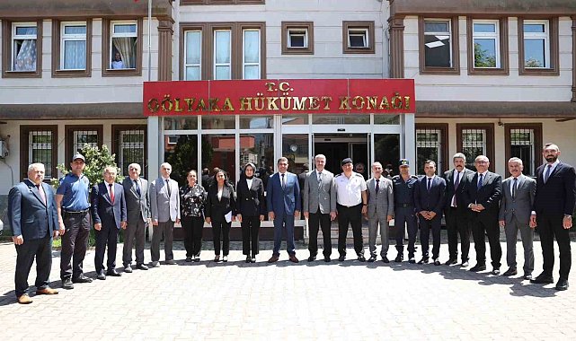 Yeni atanan kaymakamlara ziyaret