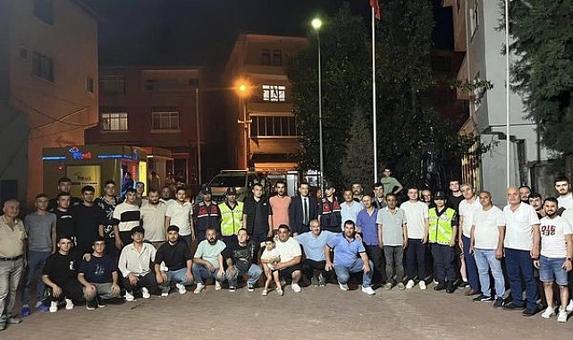 Yenice'de Jandarmaya sürpriz kutlama