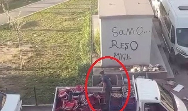 Yok böyle israf: Kilosu 100 TL çilekleri kasa kasa çöpe döktü
