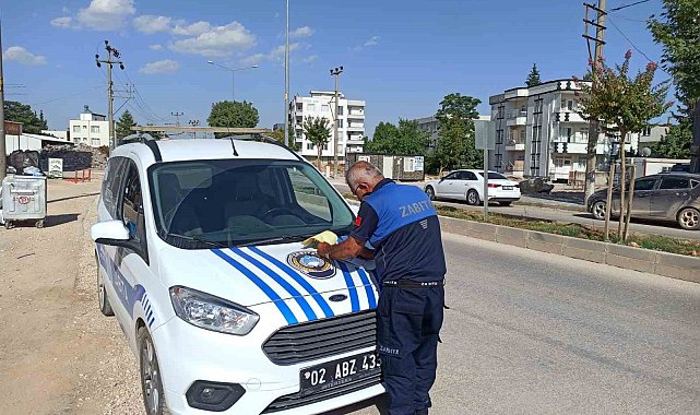 Yola çimento döken miksere cezai işlem uygulandı