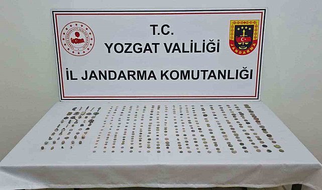 Yozgat'ta 379 adet tarihi eser ele geçirildi