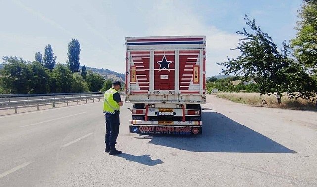 Yük taşıyan araçlara denetim