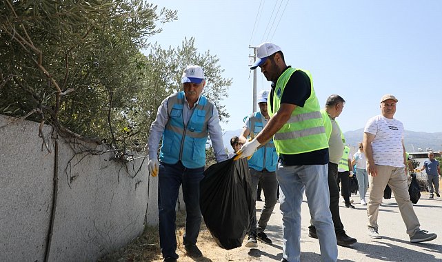 Yunusemreli çevreciler bu hafta Fevzi Çakmak Mahallesinde