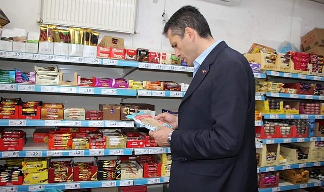 Zabıta ekipleri marketleri denetledi