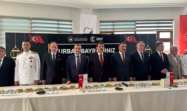 Zonguldak protokolü bayramlaştı