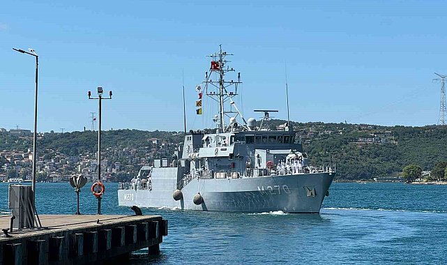 1 Temmuz Denizcilik ve Kabotaj Bayramı'nda MCM Black Sea gemileri boğaza açıldı