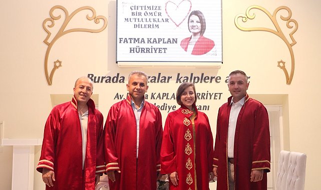 1 TL olan nikah salonlarından 3 ayda bin 107 çift faydalandı