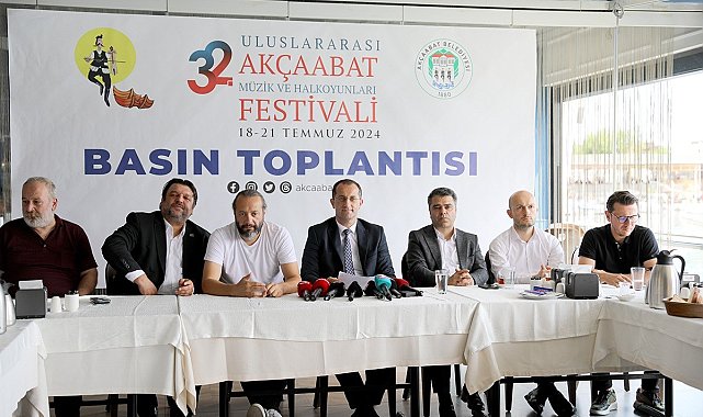 32. Uluslararası Akçaabat Müzik ve Halkoyunları Festivali 18-21 Temmuz tarihleri arasında düzenlenecek