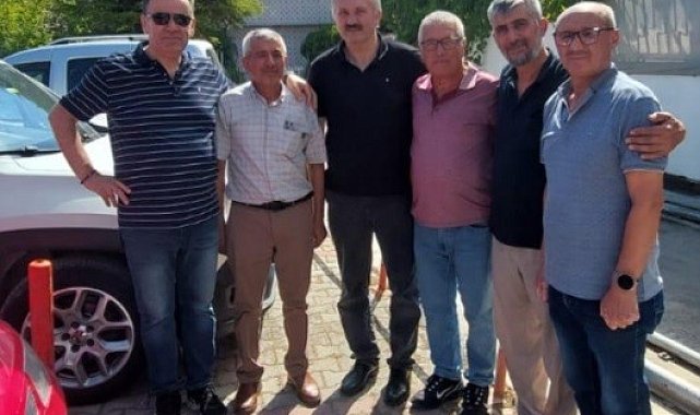 38 Yıl önce birlikte askerlik yapan tertipler Kütahya'da buluştu