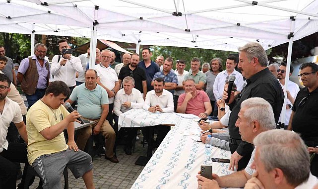 'Mobil Başkan' İldem'e konuk oldu