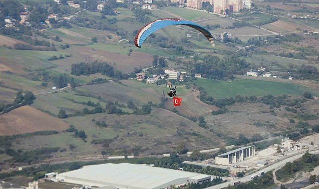 'Yamaç Paraşütü Karadeniz Bölgesi Hedef Yarışması' Canik'te yapılacak