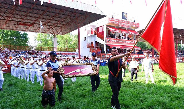 663. Tarihi Kırkpınar Yağlı Güreşleri'nin resmi açılış töreni yapıldı