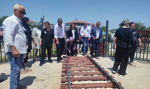 8 Temmuz tren kazasında hayatını kaybedenler Uzunköprü&#039;de anıldı