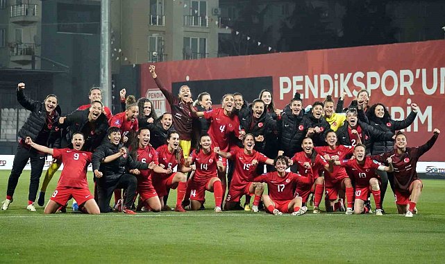 A Milli Kadın Futbol Takımı'nın play-off'taki rakibi Ukrayna oldu