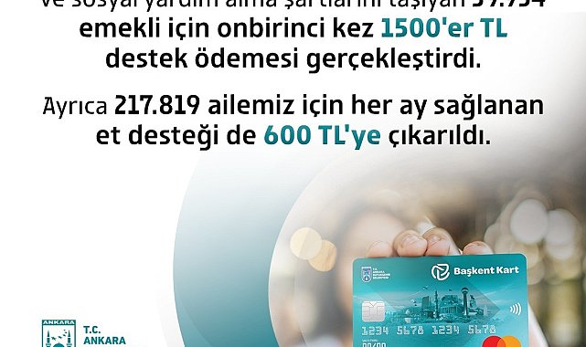 ABB emeklilerin yanında: 39 bin 954 emekliye on birinci kez destek ödemesi