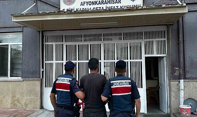 Afyonkarahisar'da uyuşturucu suçundan aranan şahıs yakalandı