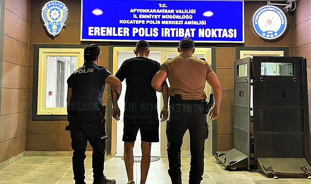 Afyonkarahisar'da yağma suçundan aranan şahıs yakalandı