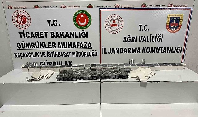 Ağrı'da kaçakçılık operasyonunda 4 gözaltı