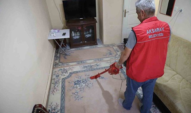 Aksaray Belediyesi 6 ayda bin 141 vatandaşın bakım ve temizliğini yaptı