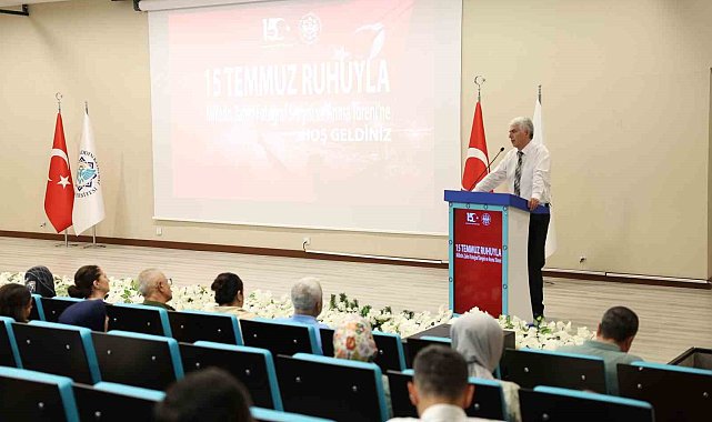 ALKÜ'de 15 Temmuz ruhu yeniden anıldı